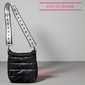 Haute Shore Nikki Puffer Crossbody Bag in Noir / Black NWOT